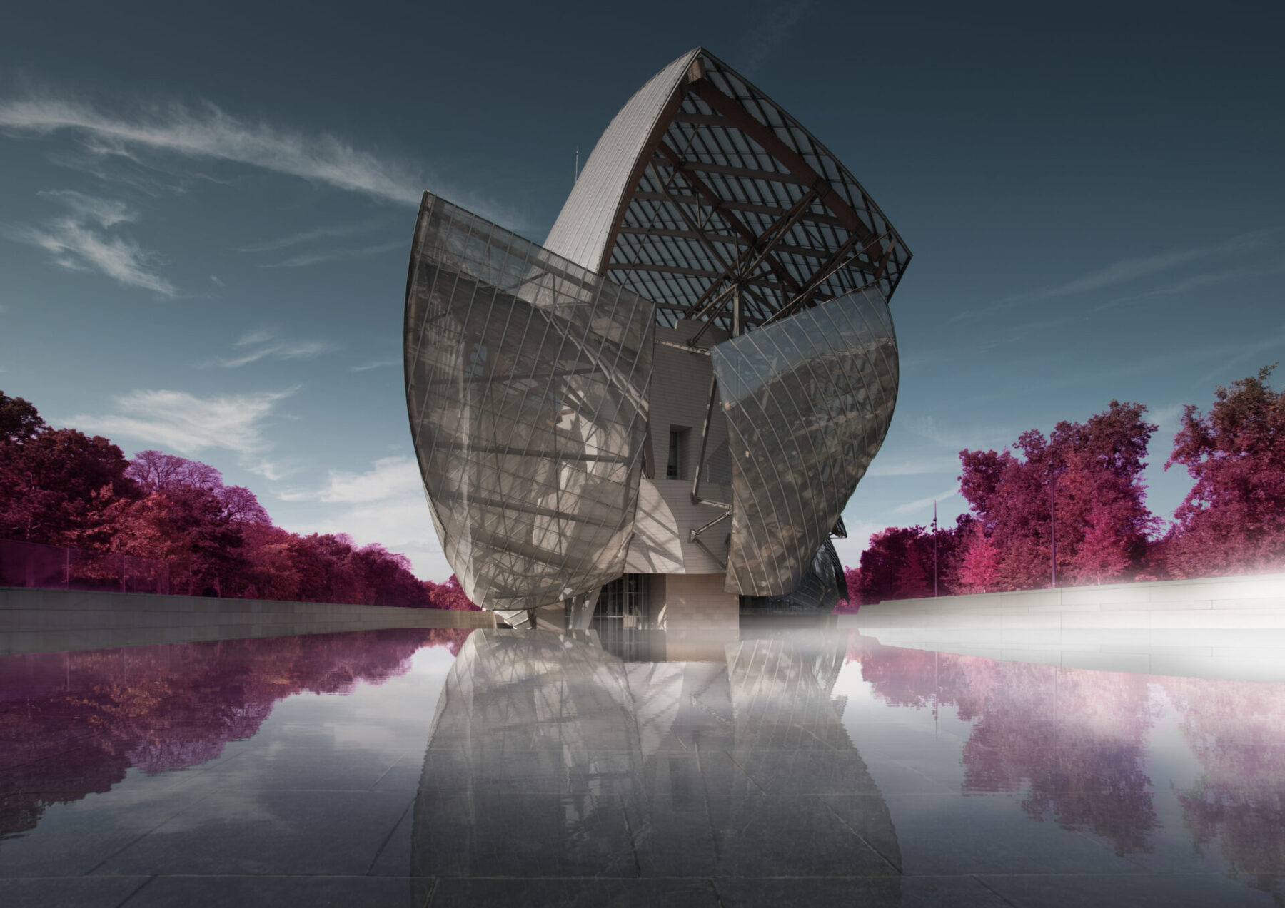 Fondation Louis Vuitton Paris Jürgen Reichel Architekturfotografie Architekturfotograf Jürgen Reichel
