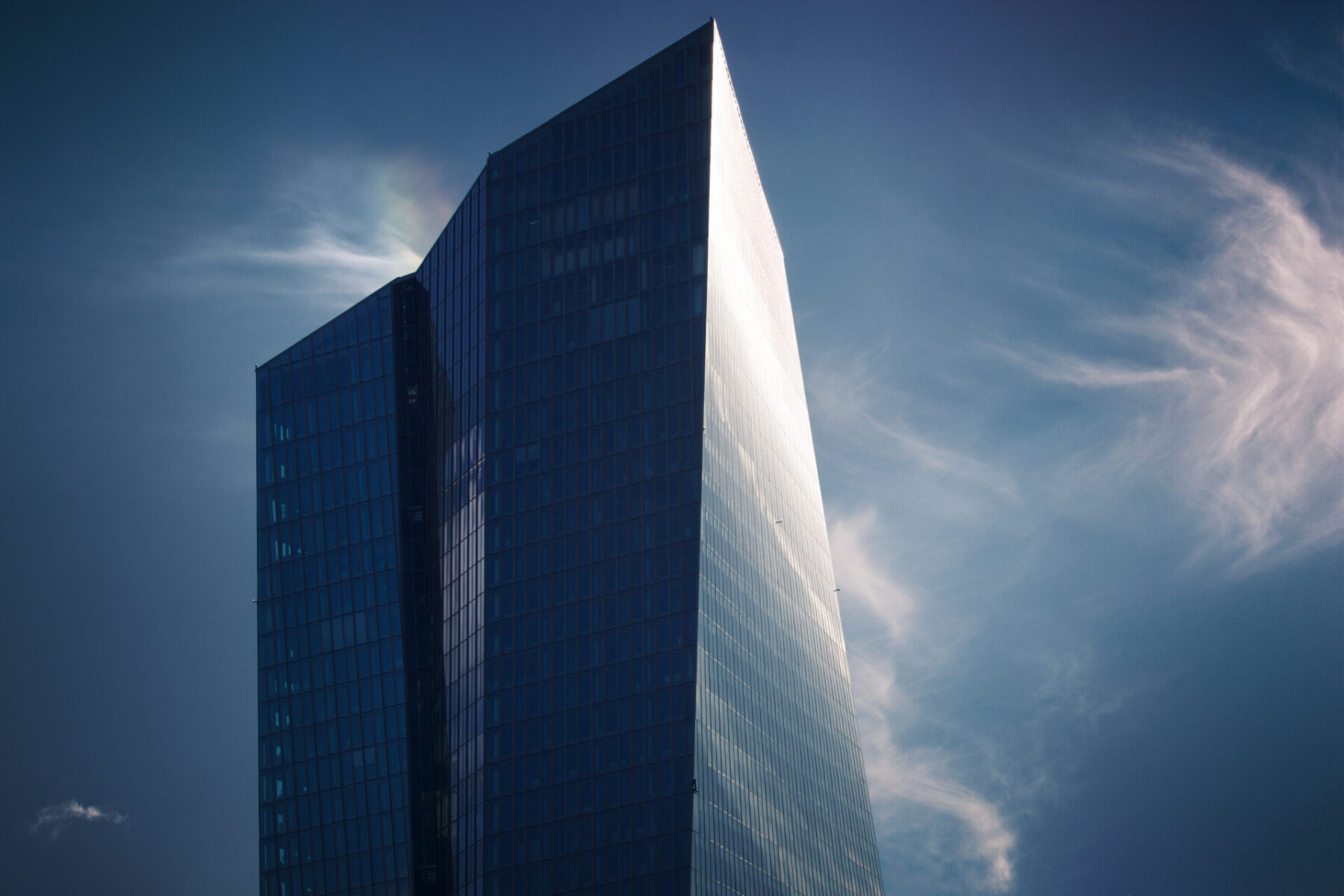 Europäische Zentralbank Tower Frankfurt am Main Jürgen Reichel Architekturfotografie Architekturfotograf Jürgen Reichel