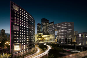 Langzeitbelichtung La Defense Paris Jürgen Reichel Architekturfotografie Architekturfotograf Jürgen Reichel